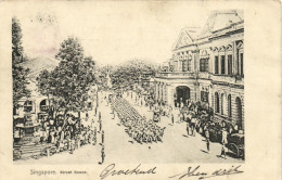 Delcampe - PC SINGAPORE, STREET SCENE, Vintage Postcard (b3005) - Singapur