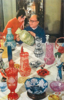 Asian Types And Scenes Porcelain Vase Crafting - Asia