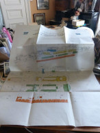 CB17 CMB Compagnie Maritime Belge Plan Paquebot Albertville Leopoldville Elisabethville - Geographical Maps