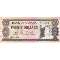 Guyana, 20 Dollars, NEUF - Guyana