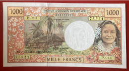 Polynésie Française / Tahiti - 1000 F CFP - P.044 / 2011 / Signatures Barroux-Noyer-Besse - Neuf / Jamais Circulé - French Pacific Territories (1992-...)