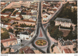 U3-85) AIZENAY - VENDEE - LE ROND POINT - VUE AERIENNE - ( 2 SCANS ) - Aizenay