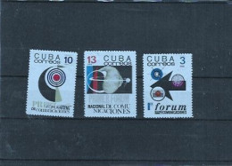 CUBA Nº 1075 AL 1077 - Unused Stamps