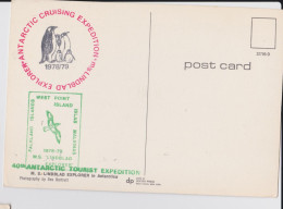 Antarctique MS Lindblad Explorer In Antarctica 40th Antarctic Tourist Expedition Falkland Islands West Point Island 1978 - Autres & Non Classés