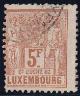 Luxembourg N°58 - Oblitéré - TB - 1882 Allegory