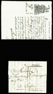 Lettre Pli écrit à Port-Maurice Le 7 Mai 1791 Avec Marque Manuscrite "Monaco", Taxe Manuscrite 14 Sols Au Recto, Avec Le - Other & Unclassified