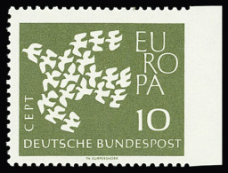 ** ALLEMAGNE Incroyable Lot De Variétés Sur Les Timbres Europa 10pf Et 40pf De 1961, Avec Une Paire Du Premier Tirage Av - Other & Unclassified