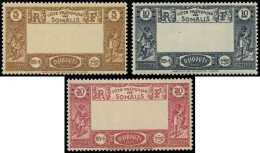 ** N°167a/69a 5f, 10f Et 20f, Les 3 Valeurs CENTRE OMIS, Neuf **, TB - Other & Unclassified