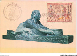 AMGP9-0966-EGYPTE - MUSEE DU CAIRE - Ramsès II Présentant Un Autel Et Rampant Sur Les Branches De L'arbre Iched - Museen