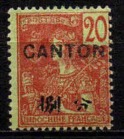 Canton -1906 - Type Grasset - N° 39  -  Neuf * - MLH - Neufs