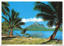 ASTP16-1119-TAHITI - BORA-BORA - La Montagne Vue D'un Ilot - Tahiti