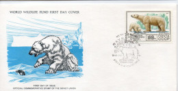 Russie ( U.R.S.S )  1978 Animaux 3 FDC - FDC