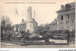AJAP3-STATUE-0283 - LA NEUVILLE-CHAMP-D'OISEL - Le Monument Aux Morts De La Grande Guerre - Monuments