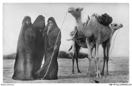 AQBP8-0631-MAURITANIE - Femmes Maures A La Corvée De Bois - Mauritania
