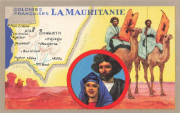 MIKIBP13-024- LA MAURITANIE COLONIES FRANCAISES PLAN EDITION PRODUITS CHIMIQUES LION NOIR - Mauritania