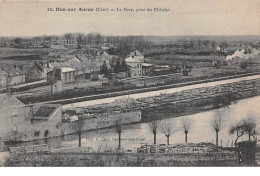 18 - N°110921 - Dun-sur-Auron - La Gare, Prise Du Châtelet - Dun-sur-Auron