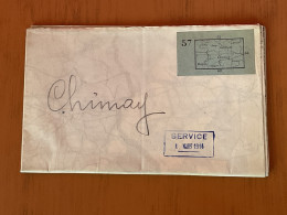 Ancienne Carte Militaire 1909 Chimay - Rance - Mariembourg -Cerfontaine - Sivry - Geographical Maps