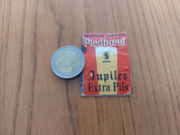 Ancienne étiquette Boîte D'allumettes Belgique "Piedboeuf Jupiler" (bière) Type 4 - Matchbox Labels