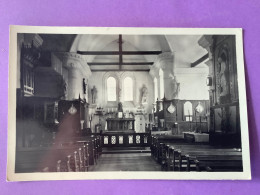 27  CPSM Petit Format      HEBECOURT   Intérieur De L’Eglise     Très Bon état - Hébécourt