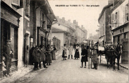 87. HAUTE-VIENNE - ORADOUR SUR VAYRES. Rue Principale. Attelage De Marchand De Vin. - Oradour Sur Vayres
