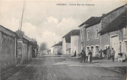 88-COUSSEY- GRANDE RUE VERS DOMREMY - Coussey