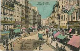 Delcampe - CPA PARIS 1e - Rue Montmartre (52444) - Paris (01)