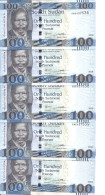 SOUDAN SOUTH 100 POUNDS 2019 UNC P 15 D ( 5 Billets ) - Sudan