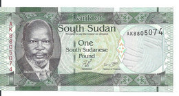 SOUDAN SOUTH 1 POUND ND2011 UNC P 5 - Sudan