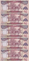 SOMALILAND 1000 SHILLINGS 2015 UNC P 20 C ( 5 Billets ) - Somalia