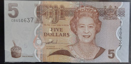 Fiji. 5 Dollars. 2007. - Fiji