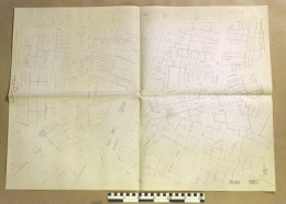Plan Parcellaire De Paris 6e, Quartiers Monnaie, Odéon, St-Germain-d-P., 1970-92, Feuille N° 90-D4, éch. 1/500e, 64x88cm - Topographical Maps
