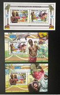 Burundi 2014 Mi. 3468 - 3469 Bl. 476 - 478 OMS WHO Ebola Virus Bat Chauve-souris Fledermaus Gorille Gorilla Faune Fauna - Pipistrelli