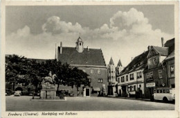 Freyburg - Marktplatz Mit Rathaus - Freyburg A. D. Unstrut