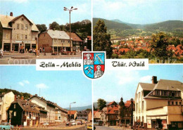Zella-Mehlis Karl Marx Platz Ruppberg Dr Wilhelm Kuelz Platz Ernst Thaelmann Str - Zella-Mehlis