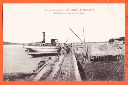 33002 / ️ PORTO-NOVO Dahomey ◉ Afrique Occidentale Colonies Françaises (•◡•) Embarquement Noix De Palmes ◉ Coll BESSON - Dahomey