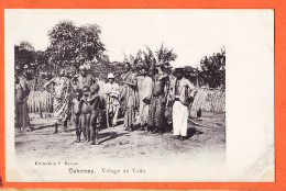 33147 /  Ethnic TOFFO Dahomey ◉ Afrique Occidentale Française (•◡•) Village Indigenes Colon 1905s ◉ Collection BESSON - Dahomey
