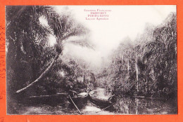 33110  PORTO-NOVO Dahomey ◉ Afrique Occidentale Colonies Françaises (•◡•) Lagune AGRANKOU 1905s ◉ Collection BESSON - Dahomey