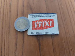 Ancienne étiquette Boîte D'allumettes Belgique "S'TIXI" - Matchbox Labels