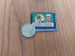 Ancienne étiquette Boîte D'allumettes Belgique "Vieux Temps" (bière) - Matchbox Labels