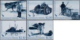 236451 MNH NUEVA ZELANDA. Dependencia Ross 2007 CINCUENTENARIO DE LA EXPEDICION TRANS-ANTARTICA DE LA COMMONWEALTH - Neufs