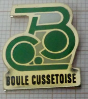 PAT14950 PETANQUE BOULE CUSSETOISE  CUSSET Dpt 03 ALLIER - Petanque