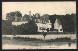 CPA Beaumont-la-Ronce /I.-et-L., Chateau De Montifray - Beaumont-la-Ronce