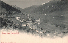 PIE-T. PL.Br-25-3537  : GRUSS AUS HOSPENTHAL - Hospental