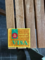 Visa Safety Matches Eitket Luciferdoos Label Filtre AC Liége Kurk Filter - Matchbox Labels