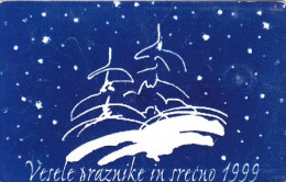 Slovenije - Impulz - Happy New Year 1999 - 100imp - Christmas - RRR - Slovenia