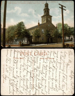 Postcard Halifax (Nova Scotia) ST. PAUL'S CHURCH BARRINGTON STREET 1909 - Halifax