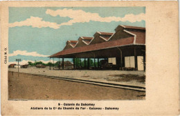 CPA DAHOMEY Ateliers De La Cie Du Chemin De Fer-Cotonou (625996) - Dahomey
