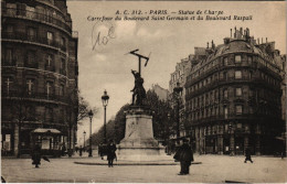 Delcampe - CPA PARIS 6e - Statue De Charpe (65152) - Statuen