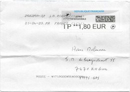 Postzegels > Europa > Frankrijk > 1945-.... > 2020-… >brief Met Loketstempel 01-04-23 (26253) - Lettres & Documents