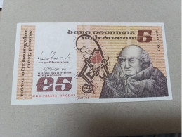 Billete Irlanda, 5 Libras, Año 1993, UNC - Ireland
